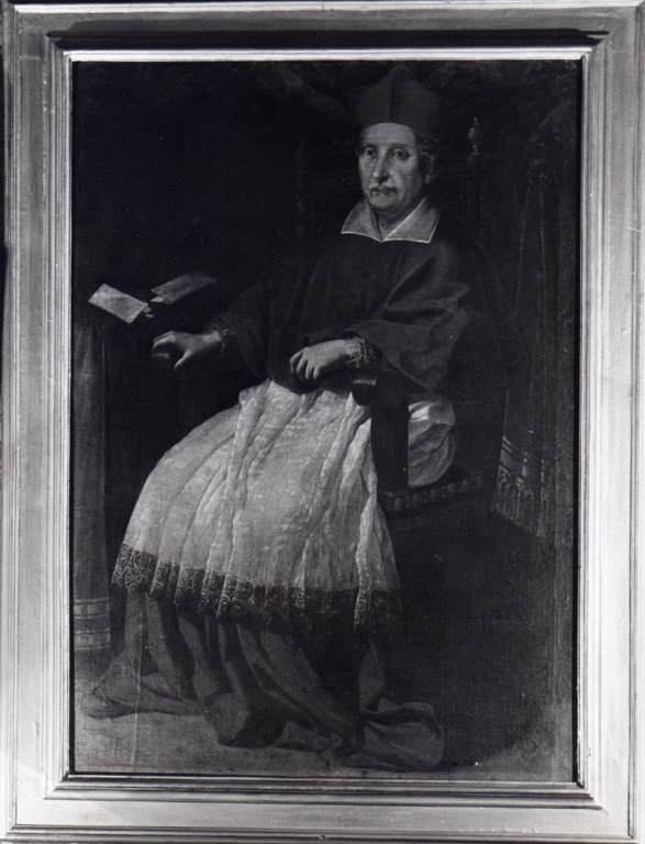 Ritratto di cardinale (dipinto) - ambito romano (sec. XVII)